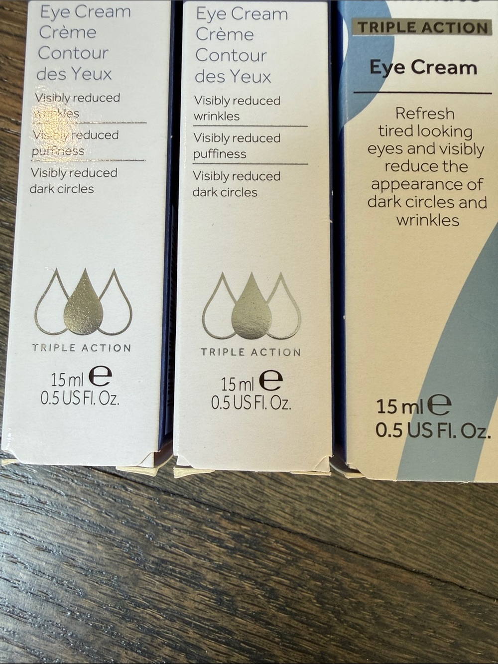 3 x No7 Lift & Illuminate Triple Action EYE Cream Reduce Dark Circles & Wrinkles - Picture 2 of 11